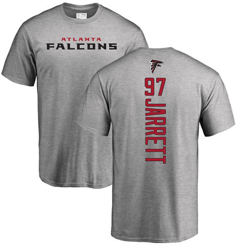 Atlanta Falcons Men Ash Grady Jarrett Backer NFL Football #97 T Shirt->atlanta falcons->NFL Jersey
